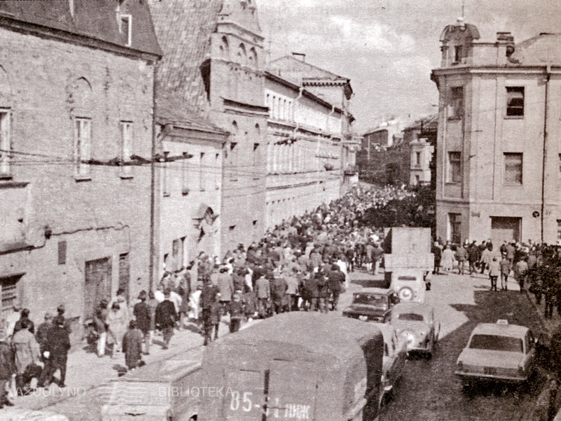 Vilniaus gatvė. 1972 05 18