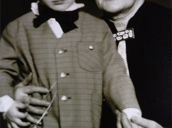 Valerija su anūkėliu Vidu