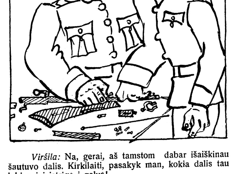 Svarbiausioji šautuvo dalis