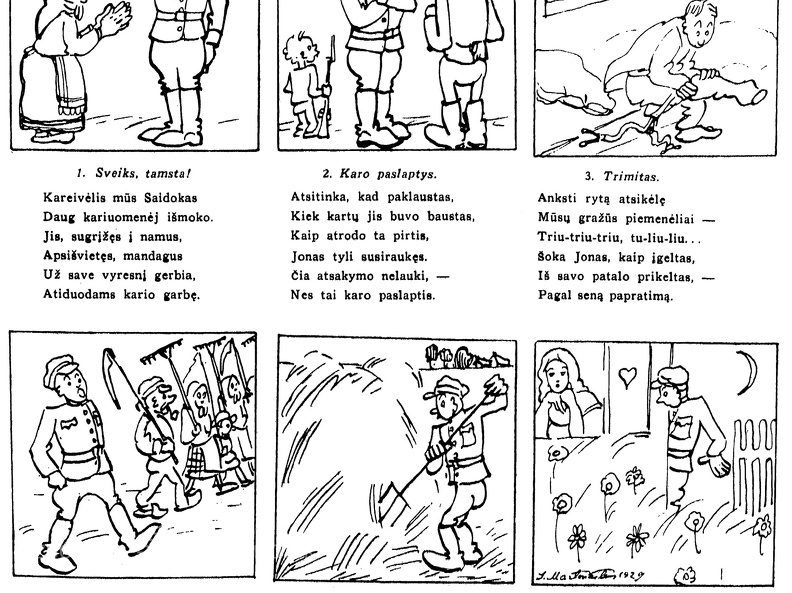 Kareivis Jonas Saidokas atsargoje