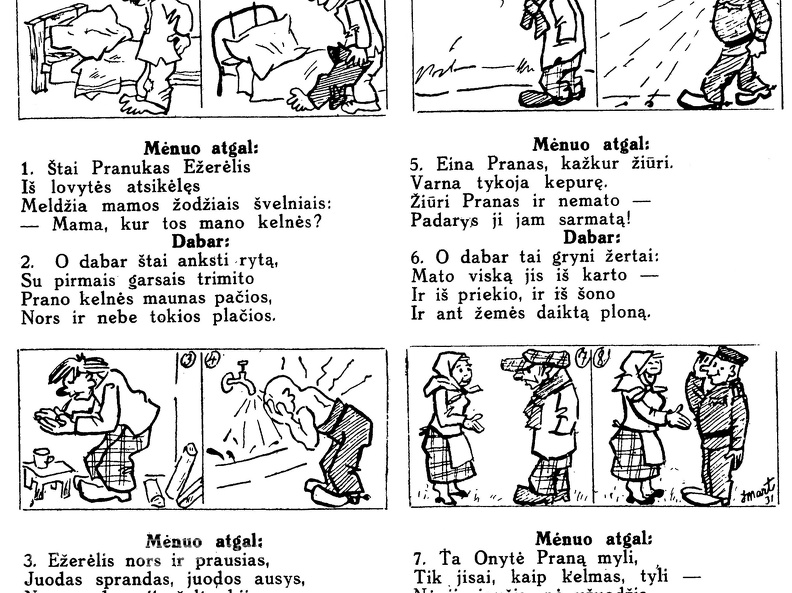 Mažytė paralėlė tarp Pranuko Ežerėlio