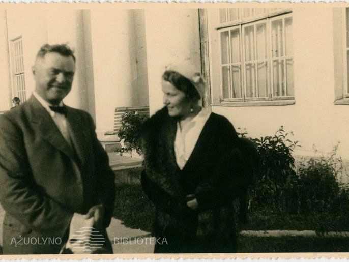 Dailininkas Jonas Šileika ir aktorė Unė Babickaitė