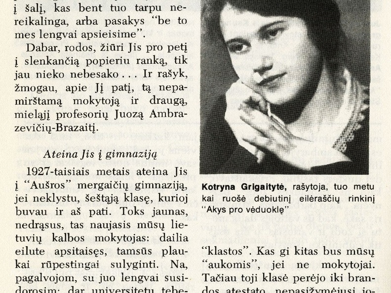 Žydinti sala: Profesoriui J. Brazaičiui atminti: