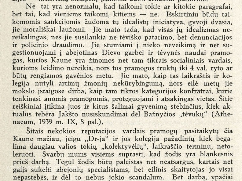 Dalykai išaiškinti: [J. Ambrazevičiaus polemika su „Draugijos“ žurnalu]