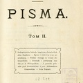 Pisma / Wlodzimierz Spasowicz. – Petersburg, 1892,