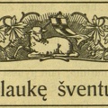Sveikinimas su šv. Velykomis. Žiburėlis, 1920, nr. 7, p. 91.