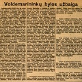 Voldemarininkų bylos užbaiga // Diena. – 1931, rugs. 6 (Nr. 36), p. 7.