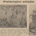 Palangos pliažas. Sekmadienis, 1929, nr. 32, p. 5.