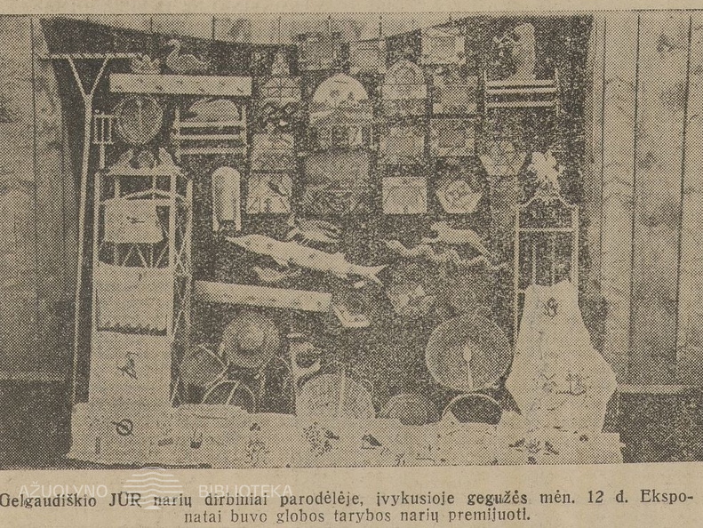 Rankdarbių parodėlė. Jaunasis ūkininkas.-1935, nr. 22, p. 111.