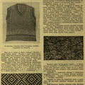 Tautinio stiliaus liemenė. Moteris.-1938, nr. 19, p. 320.