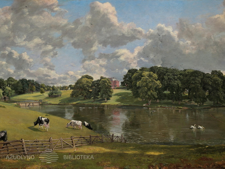 Džonas Konstablis. Wivenhoe parkas Esekse. 1816 m.