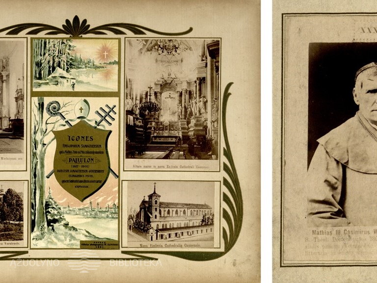 Icones Episcoporum Samogitiensium quia Mathia Znin ad Miecislaum Leonardum Pallulon (1417–1901). – Caunae : Officina photographica W. Zatorski, 1901.