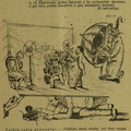 Karikatūra. Jeigu visi „radio zuikia“ mokėtų abonentinį mokestį... Paštininkų žodis.-1931, nr. 12, p. 29.