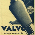 „Valvo radio lemputės pagerina kiekvieno radio kokybę...“ Meno dienos.-1934, nr. 3, p. nenumeruotas.