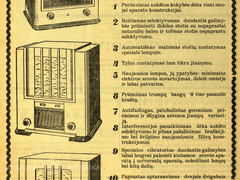 „12 stebuklingų patobulinimų“. Laiko žodis.-1936, nr. 19-20, p. nenumeruotas.