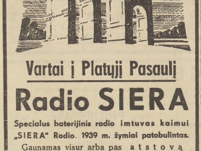 „Vartai į platųjį pasaulį“. Ūkininko patarėjas.-1938, nr. 50, p. 19.