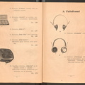 Radijo imtuvų dalys. Kristalai. Ausinės. Iliustruotas radio-katalogas / H. Gladšteinas. – Kaunas: [H. Gladšteinas], [1929], p. 12-13.