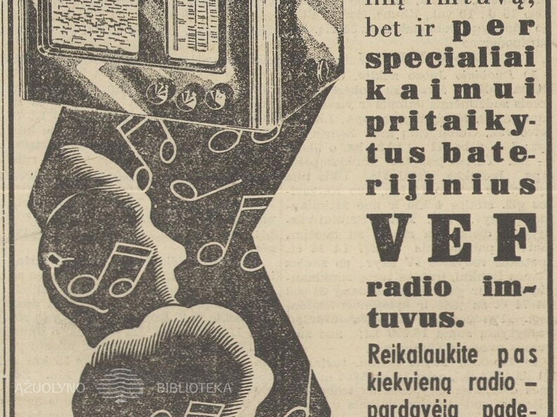 „Garsų simfonija“. Ūkininko patarėjas.-1938, nr. 43, p. 22.