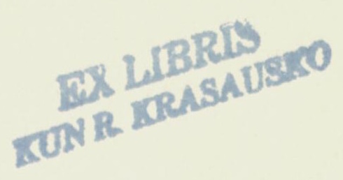 Rapolo Krasausko ekslibrisas